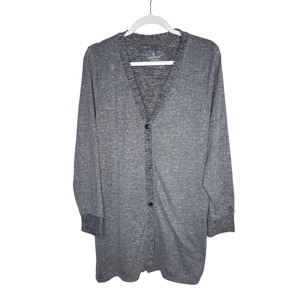 Cuddl Duds Seriously Soft Three Button Front Card… - image 2